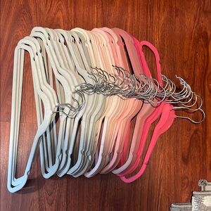 COPY - Set of Multi-Colored Velvet Hangers